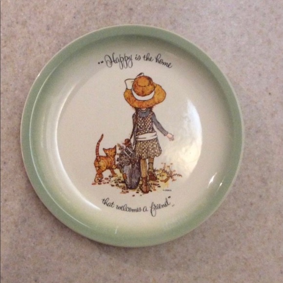 Vintage Holly Hobbie Plates - Picture 3 of 3